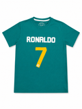 Minnie Miner Kids Ronaldo 7 Graphic T-Shirt – Teal Green