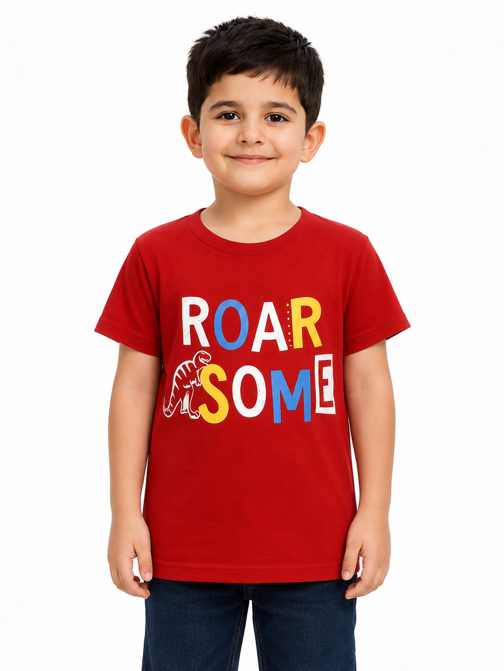Roarsome Dino Graphic T-Shirt for Boys