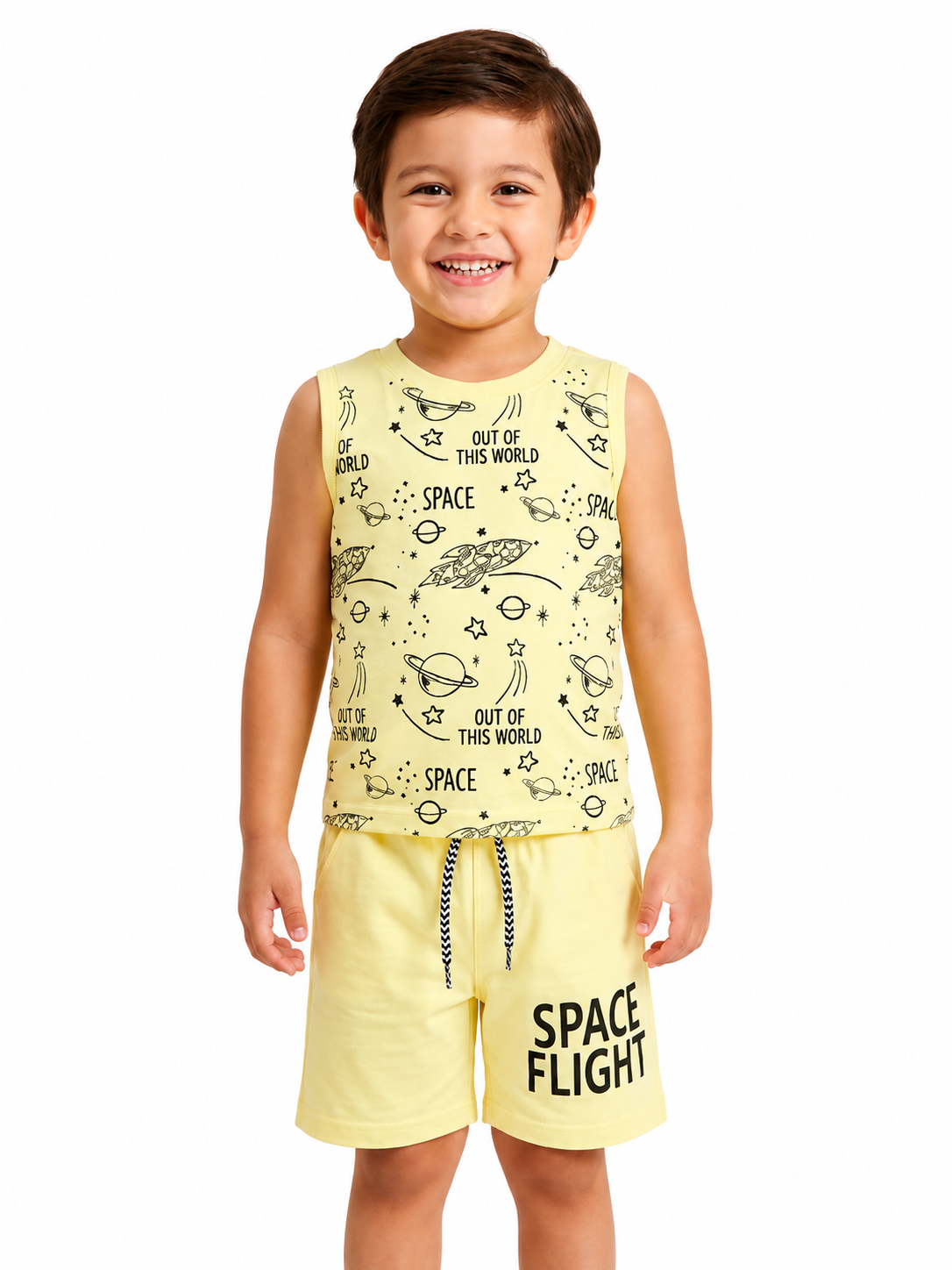 Space Explorer Sleeveless for Boys
