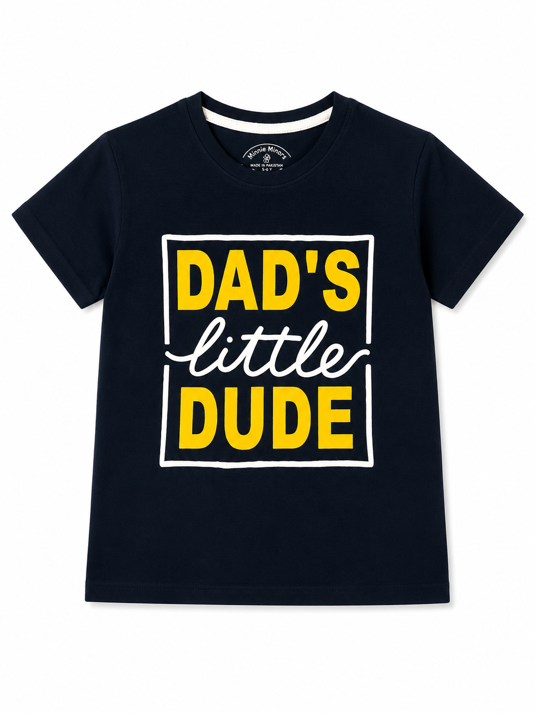 Dad's Little Dude Graphic T-Shirt for Boys