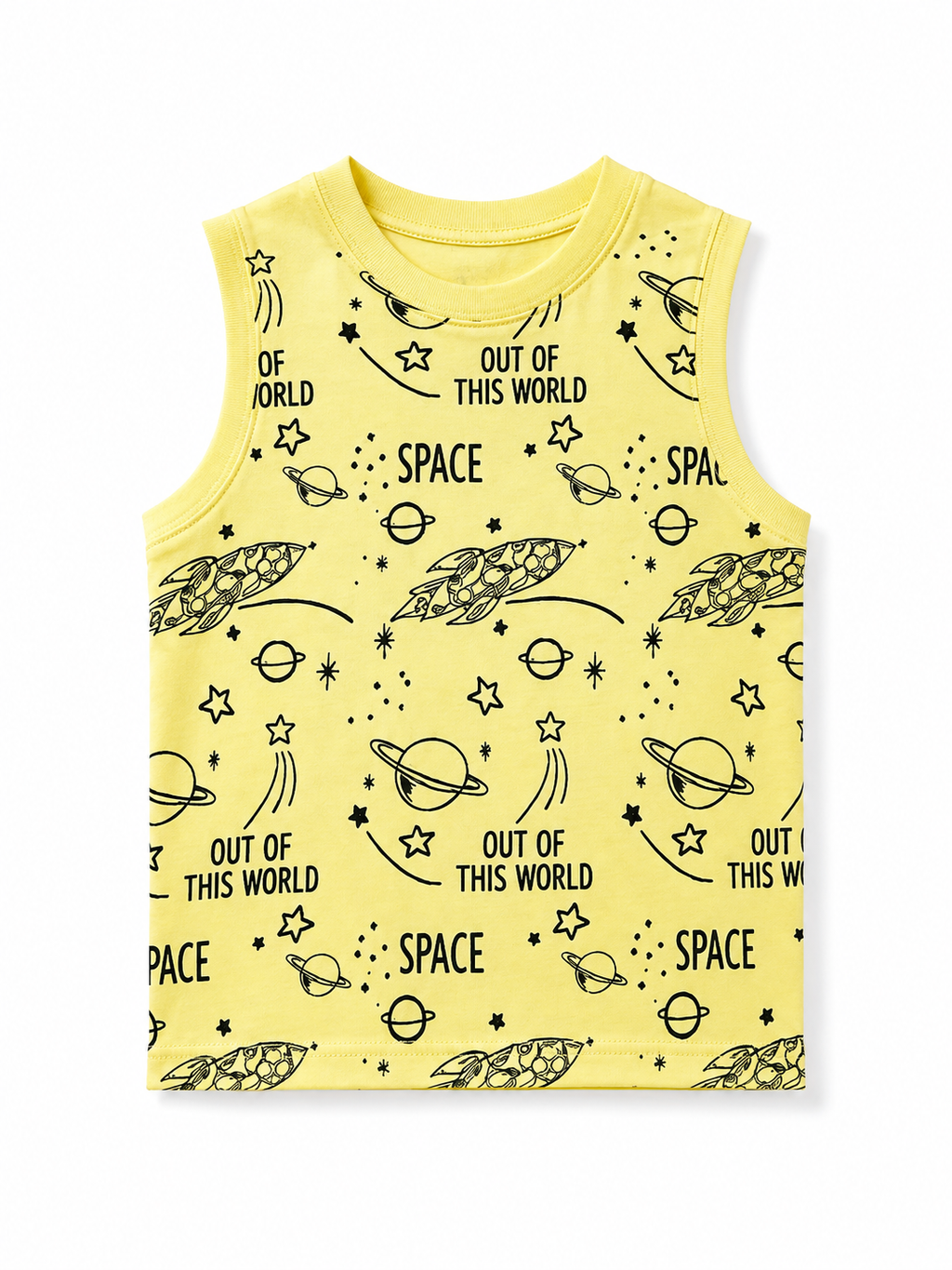 Space Explorer Sleeveless for Boys