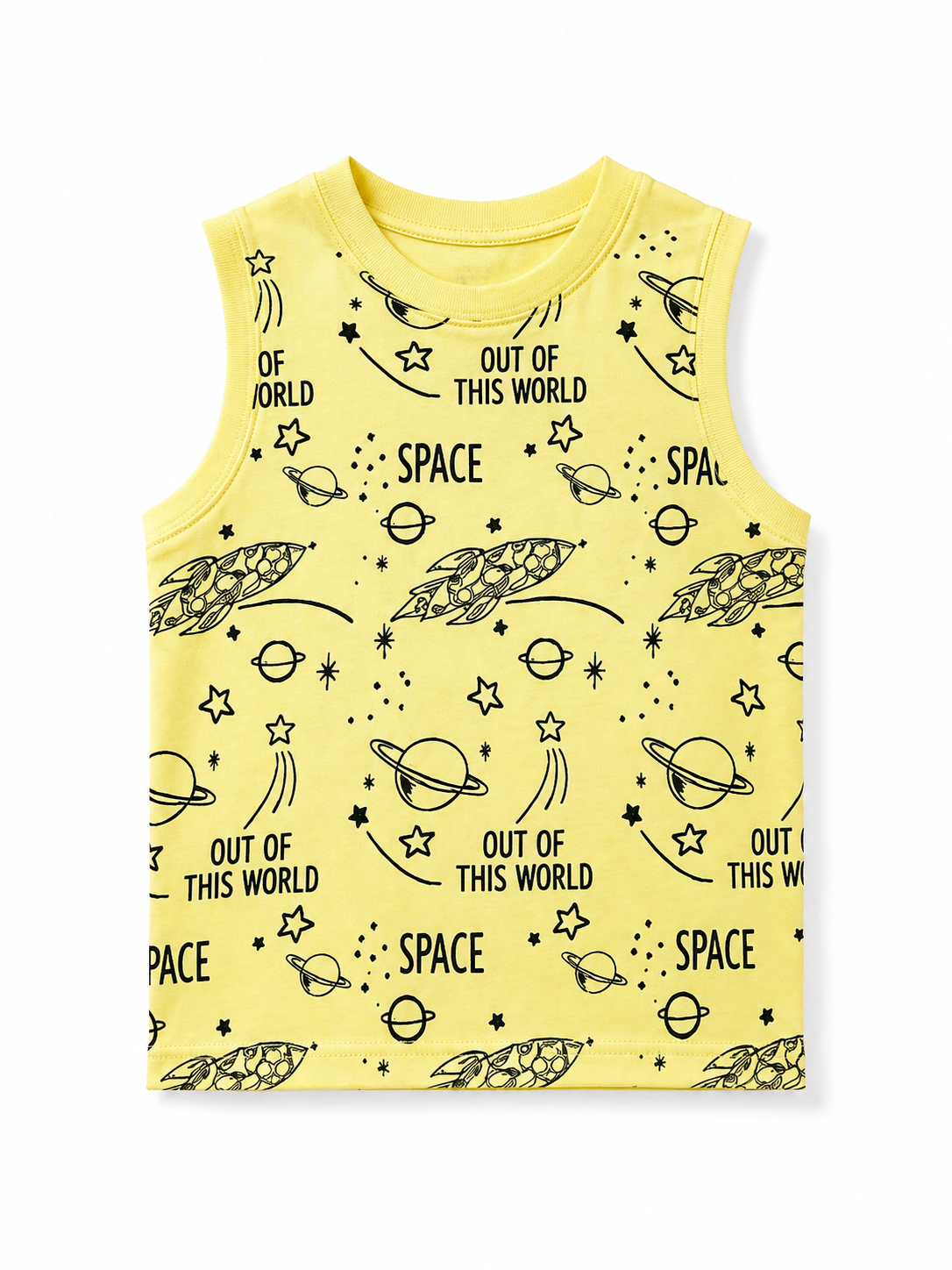 Space Explorer Sleeveless for Boys