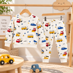 Kids’ Vehicle Print Winter Tracksuit
