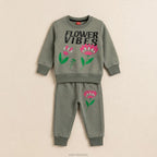 Kids Flower Vibes Tracksuit