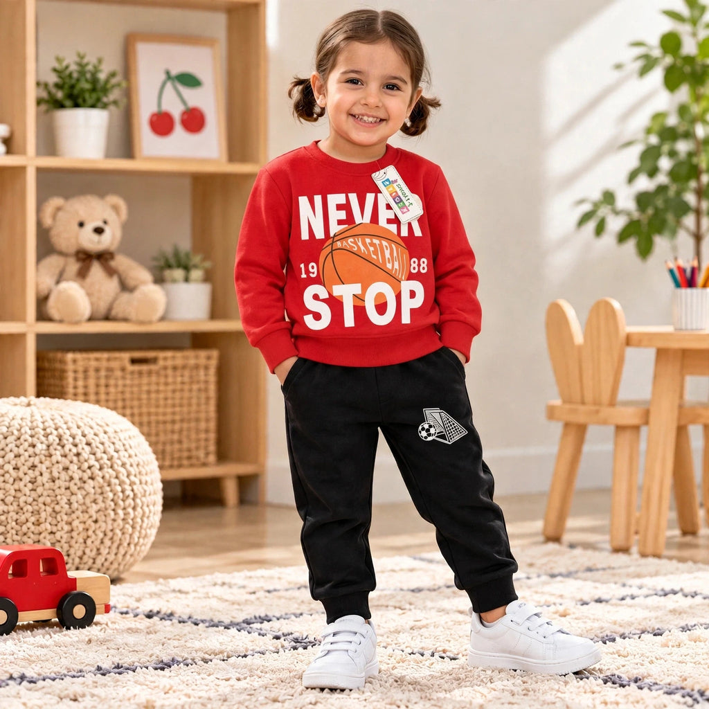 Kids Never Stop Basketball Tracksuit